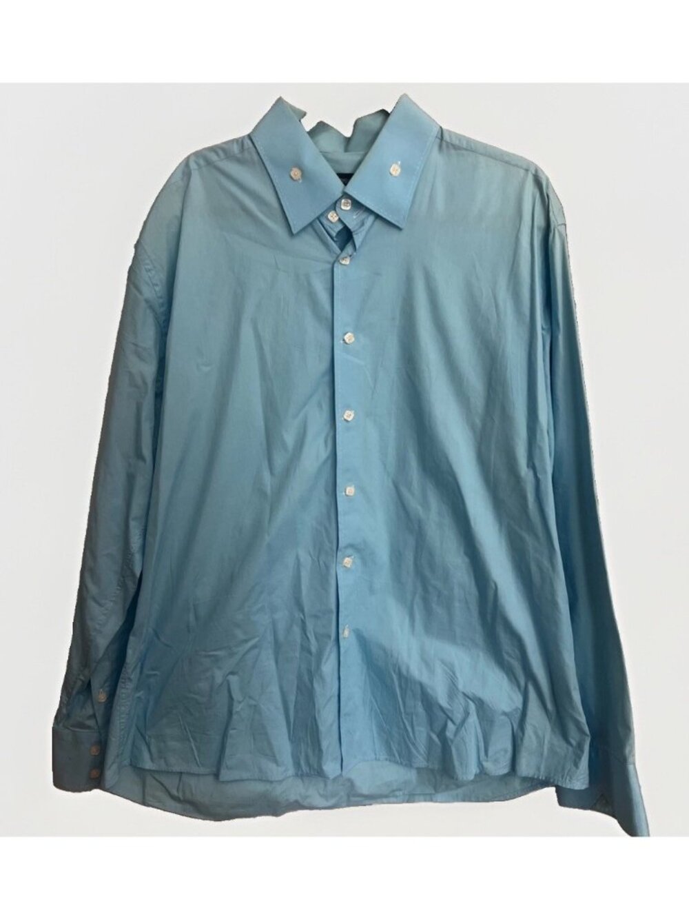 Bogosse men's long sleeve Teal Diango shirt Size 7 3XL.    N